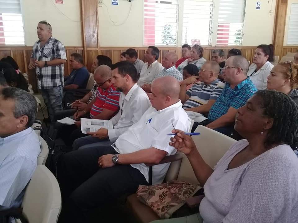 Tuvo lugar en Sandino Balance Municipal de Cuadros