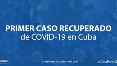 Cuba reporta el primer caso recuperado de la Covid-19