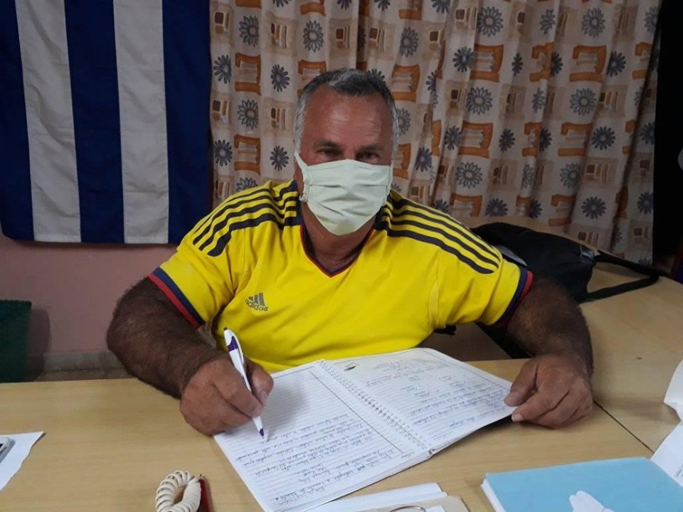 Alfredo Baño Santamaría director de la UEB acueducto Sandino