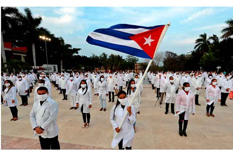 Llega brigada médica cubana a Sudáfrica