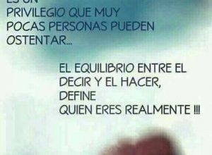 Decir y hacer