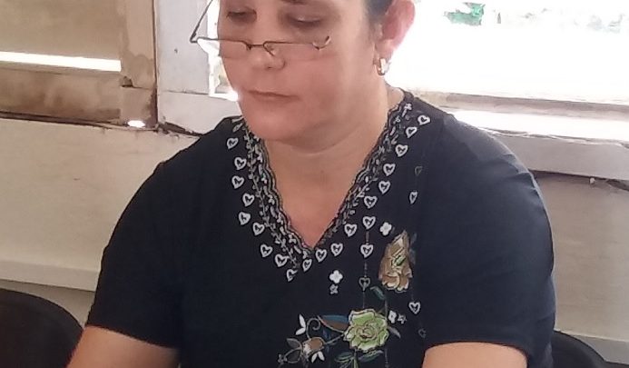 María de las Nieves López Poo, miembro de una familia con disciplina frente a la COVID-19