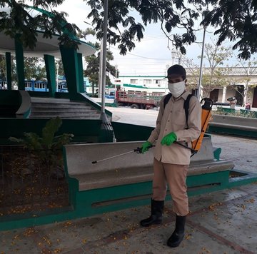 Inicia en Pinar del Río higienización de calles para evitar propagación de la Covid-19