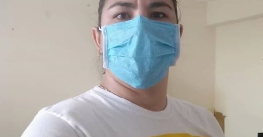 Contacto Via Internet desde Radio Sandino con Yaneisy Arbolae colaboradora cubana en Venezuela