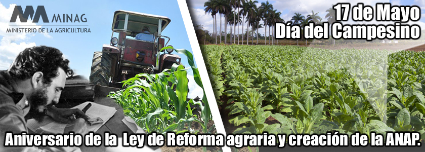 Feliz Día del Campesino Cubano