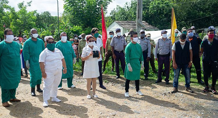 Concluyó la cuarentena en la comunidad La Ceiba del municipio Guane