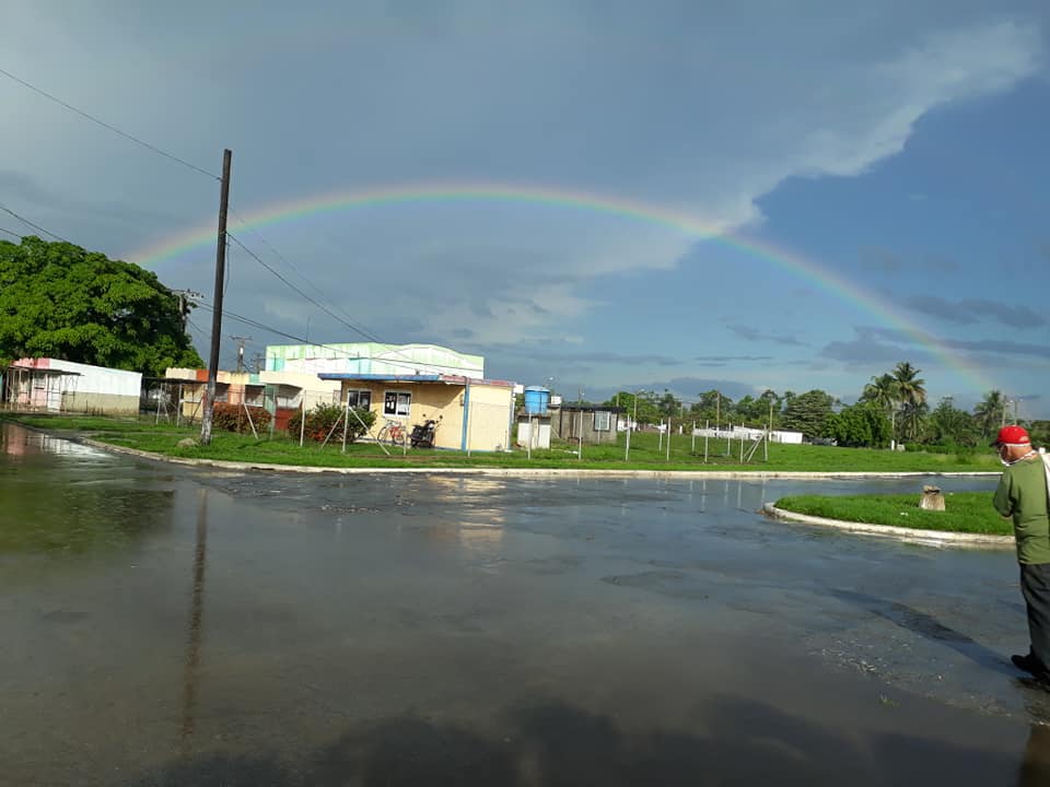 Favorece la lluvia al municipio de Sandino,