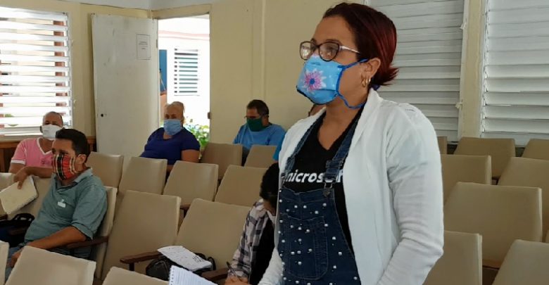 Yuleisy Jiménez Suárez, representante de la Subdirección de prevención, asistencia y trabajo social