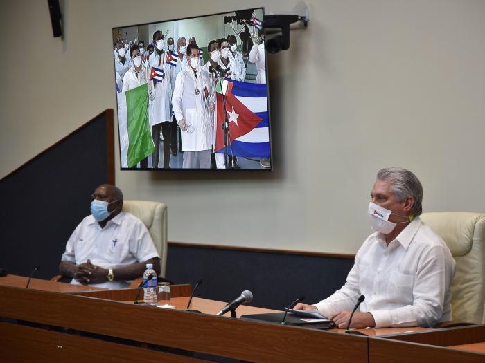 Miguel Mario Díaz-Canel Bermúdez, Presidente de la República de Cuba,