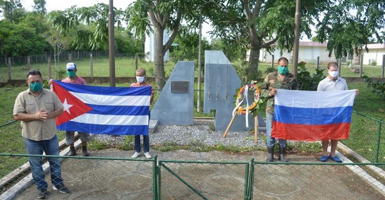 Merecido homenaje a los Tres Soldados Rusos, en Sandino