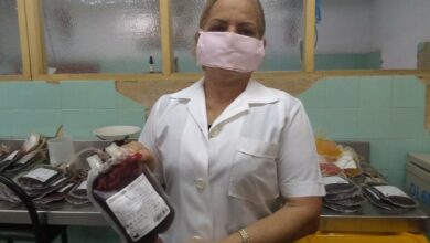 Marilyn Lezcano Ramos, estadística principal del banco de sangre