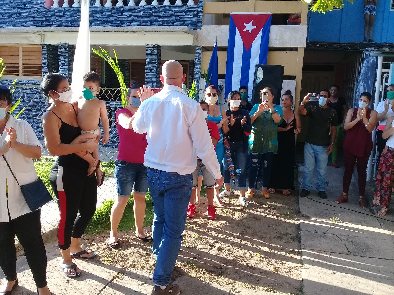 Llega a la zona cederista prodecente de Turín el enfermero Hugo Alberto Miranda Valdés