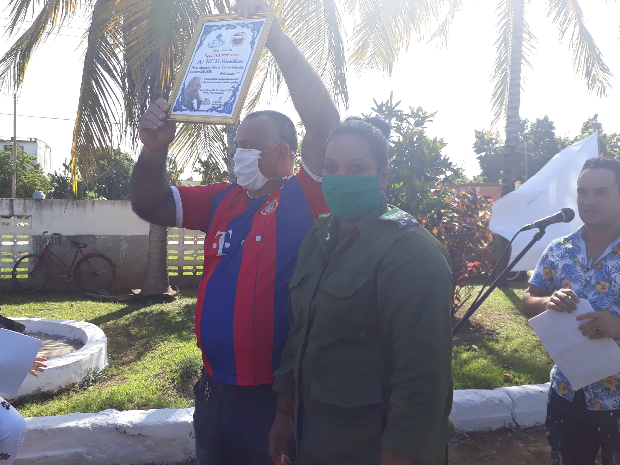 Día del trabajador hidráulico en Sandino Cuba