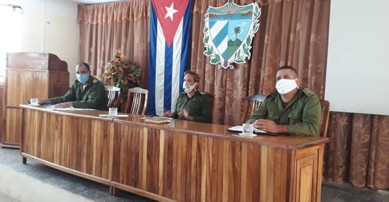 Intensifica Consejo de Defensa Municipal medidas para enfrentar la COVID-19 en Sandino