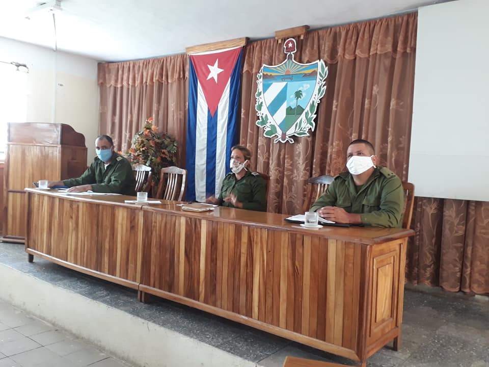 Intensifica Consejo de Defensa Municipal medidas para enfrentar la COVID-19 en Sandino