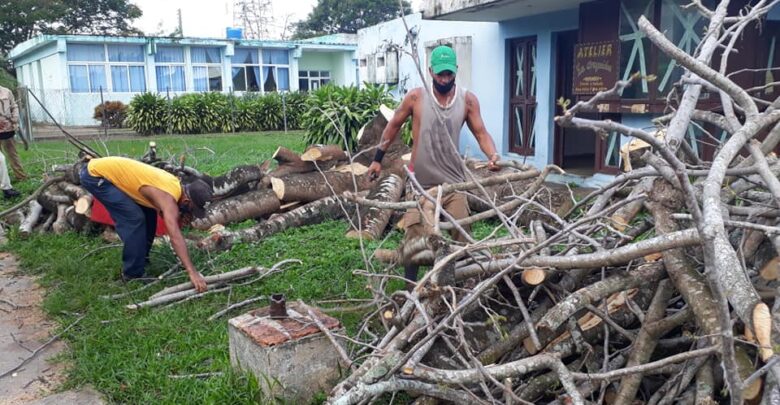 Continúa la recuperación en Sandino tras el paso de la tormenta tropical Laura