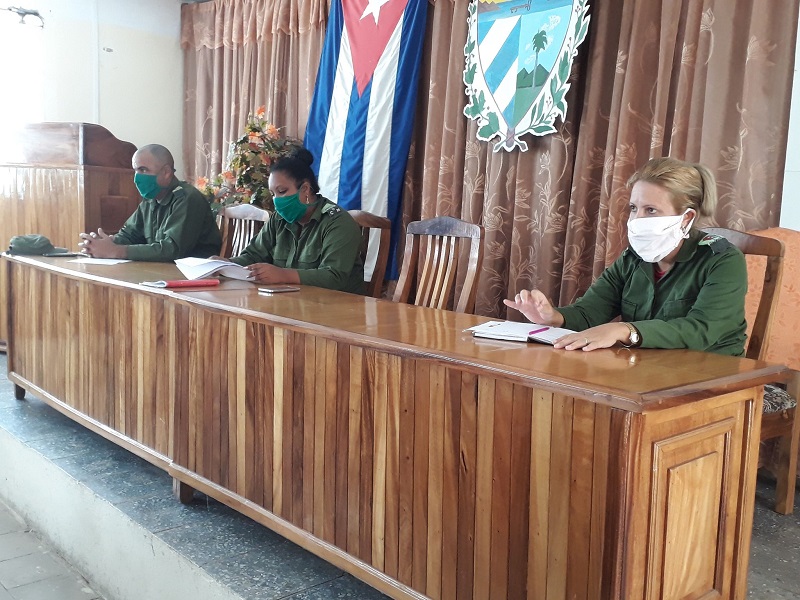 Consejo de Defensa Municipal en Sandino