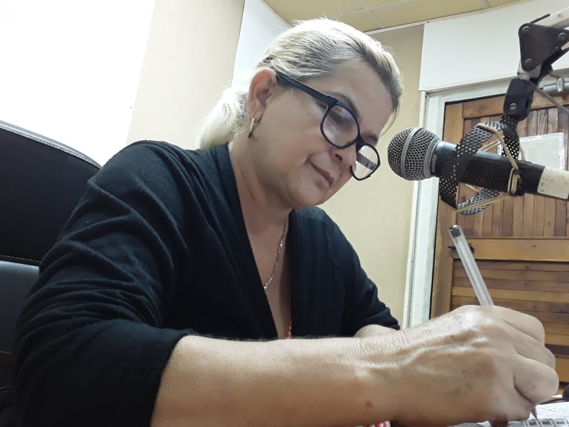 Marisol Martínez, una periodista -agricultora