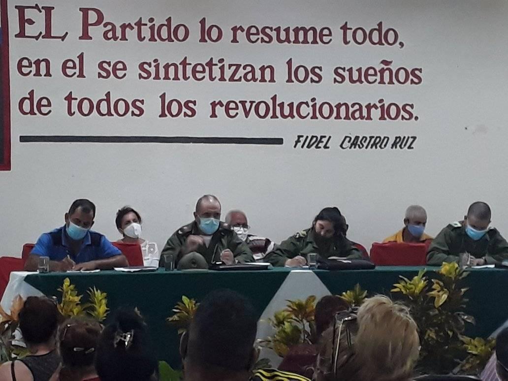 Sesionó en Guane Pleno del Comité Municipal del Partido