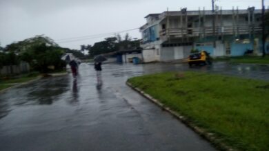 Persisten lluvias en Sandino asociadas a la Tormenta Tropical Zeta