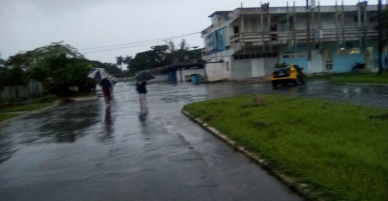 Persisten lluvias en Sandino asociadas a la Tormenta Tropical Zeta