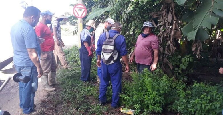 Laboran por resolver dificil situación de alcantarilla tupida en Sandino