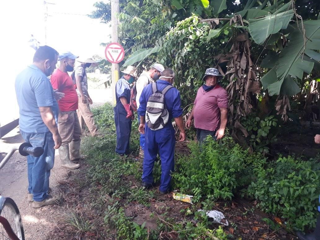 Laboran por resolver dificil situación de alcantarilla tupida en Sandino