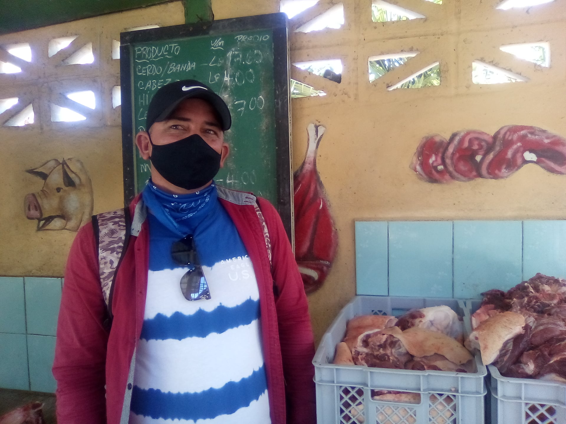 Basily Rodríguez Soriano, productor de la Cooperativa de Créditos y Servicios (CCS) Andrés Chongo Cobntreras en Sandino