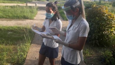 El pesquisaje una acción de la estrategia en Sandino contra la COVID- 19
