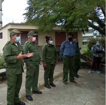El Consejo de Defensa Provincial de Pinar del Río de recorrido por Sandino