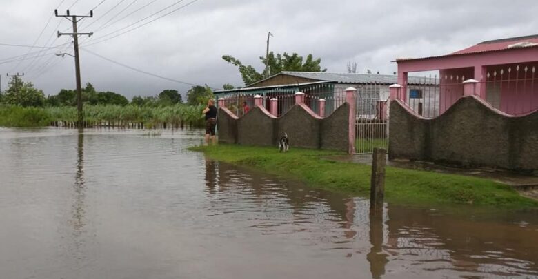 Incrementan acumulados de precipitaciones en Sandino tras el paso de Eta