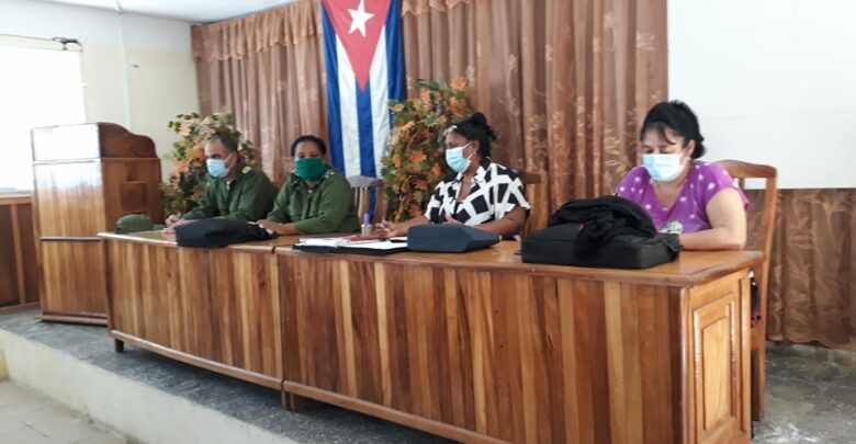 Viceministra de Salud, Dra. Carilda Peña García en Sandino