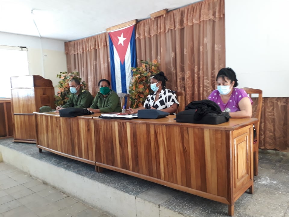 Viceministra de Salud, Dra. Carilda Peña García en Sandino