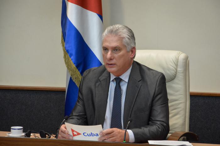 Miguel Mario Díaz-Canel Bermúdez, Presidente de la República de Cuba