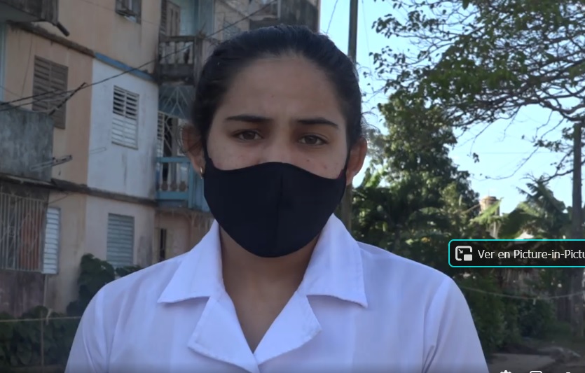 Estudiante de medicina Katia Carballea