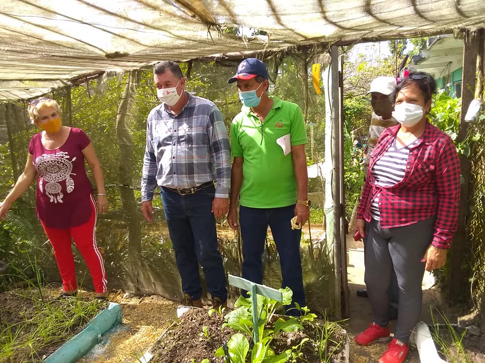 Visita Sandino Grupo Nacional de la Agricultura Urbana Suburbana y Familiar