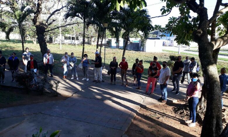 Rinden homenaje a José Martí, trabajadores de la radio en Sandino
