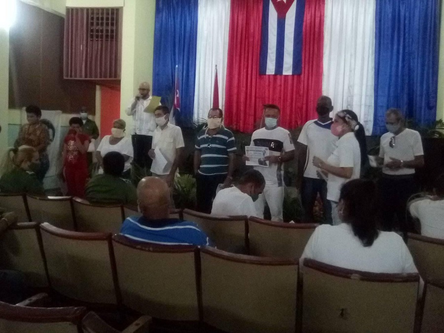Acto municipal por el Día del Trabajador de Comunales