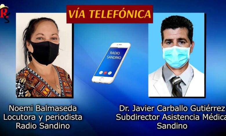 Parte epidemiológico de cierre del día 1 de febrero de 2021 en Sandino