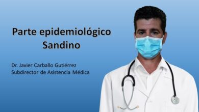 Parte epidemiológico el Dr. Javier Carballo Gutiérrez