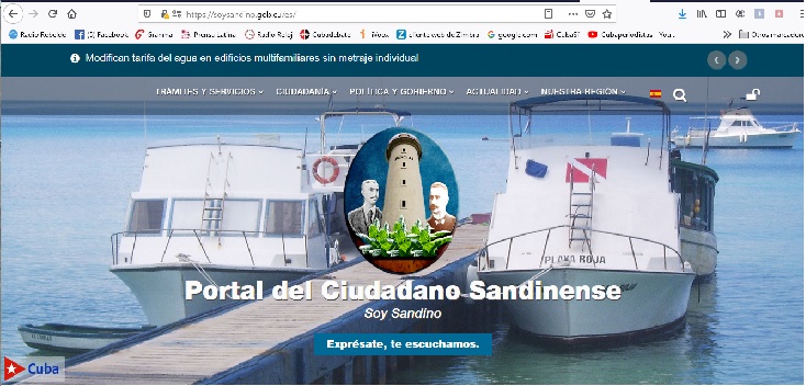 Portal del Ciudadano de Sandino