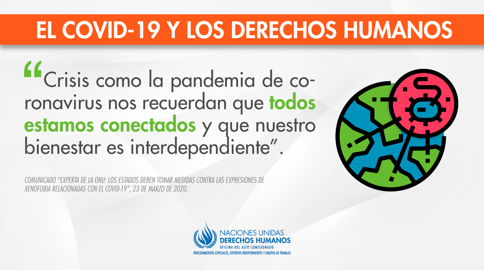 Respeto es también cuidar la salud de todos