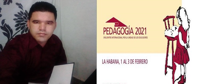 Yasmani Almenares Valdés, director de la escuela pedagógica Rafael Ferro Macías