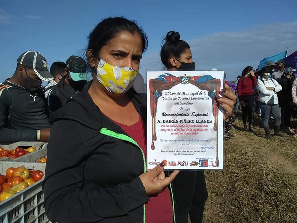 Mensaje del Buró Municipal de la UJC en Sandino por el 4 de Abril