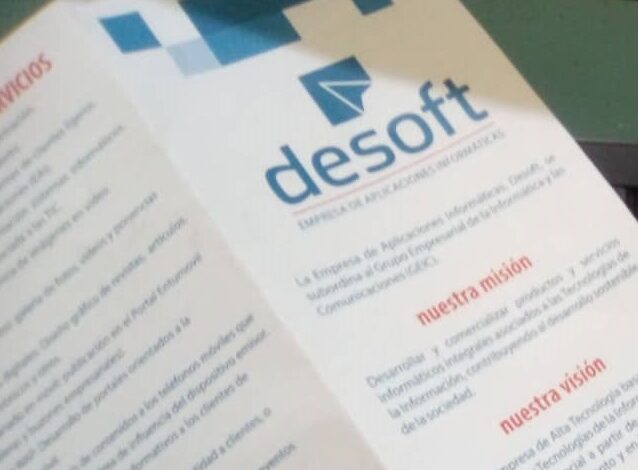 Desoft a disposición de empresas y entidades en Sandino