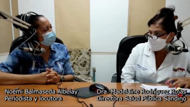Parte epidemiológico con la Dra. Madelaine Rodríguez Rojas, Directora de Salud Pública