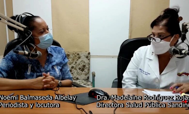 Parte epidemiológico con la Dra. Madelaine Rodríguez Rojas, Directora de Salud Pública