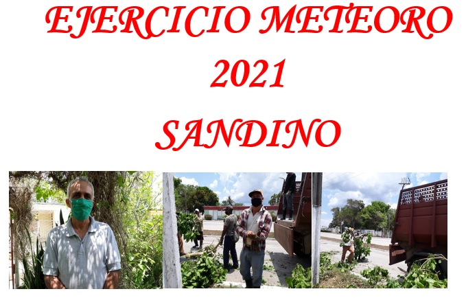 Meteoro 2021, un ejercicio que recaba del accionar de todos