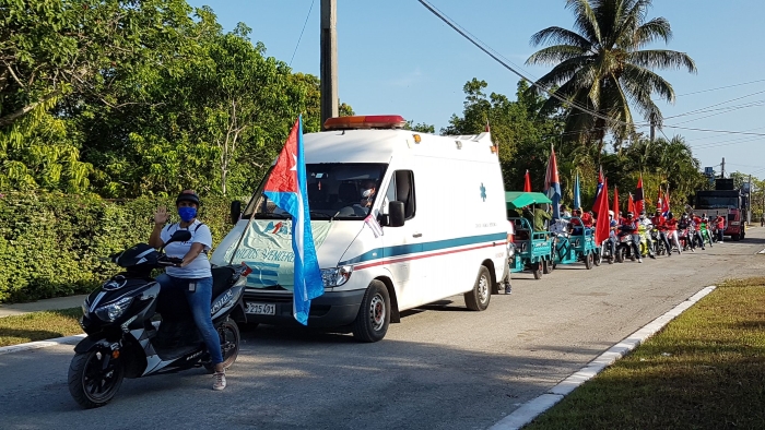 Caravana por el Primero de Mayo