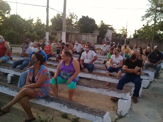 Analisis popular en Sandino del Discurso clausura del 8vo Congreso del Partido Comunista de Cuba
